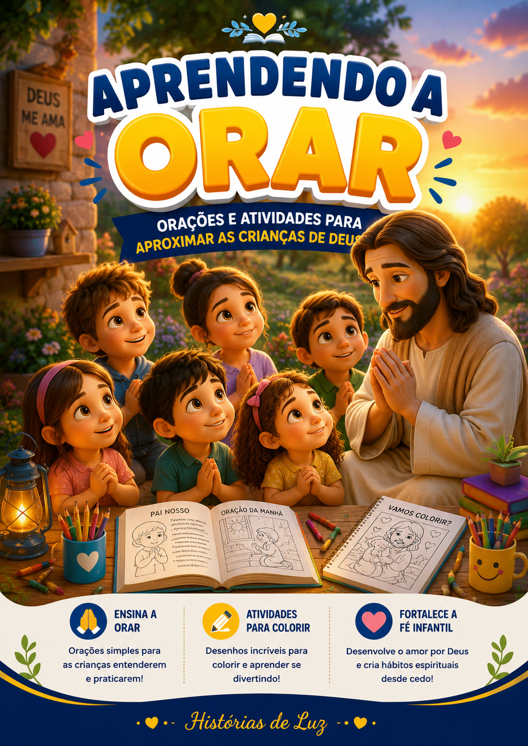 Capa: Aprendendo a Orar